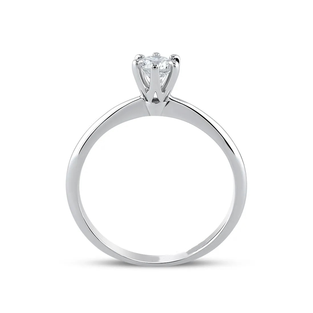 Pırlanta Tektaş Yüzük Esas Gold