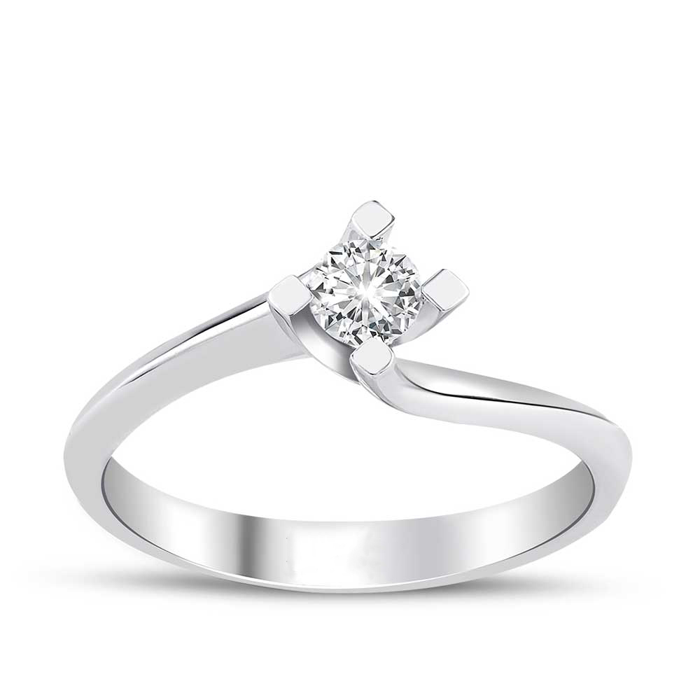 Pırlanta Tektaş Yüzük Esas Gold