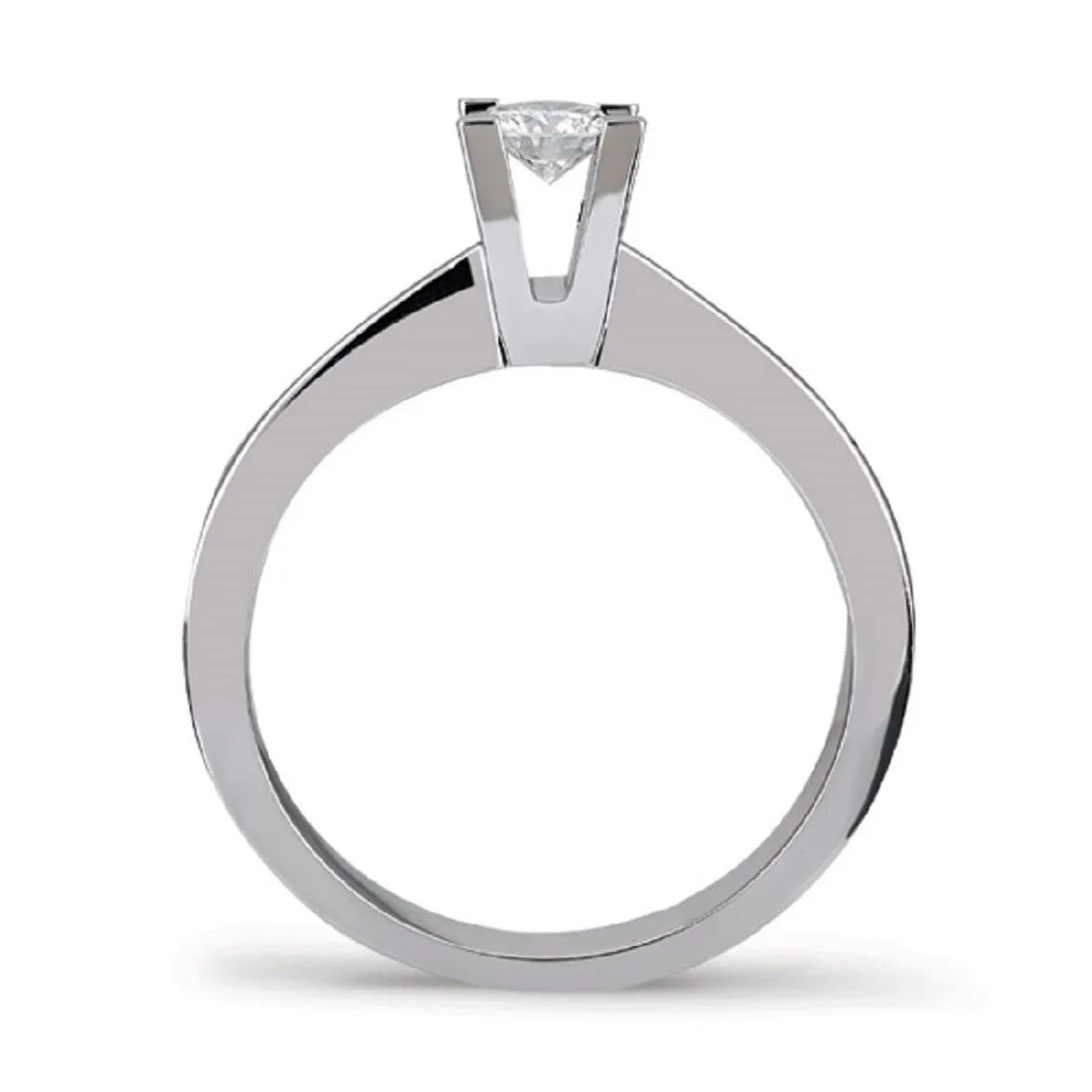 Pırlanta Tektaş Yüzük Esas Gold